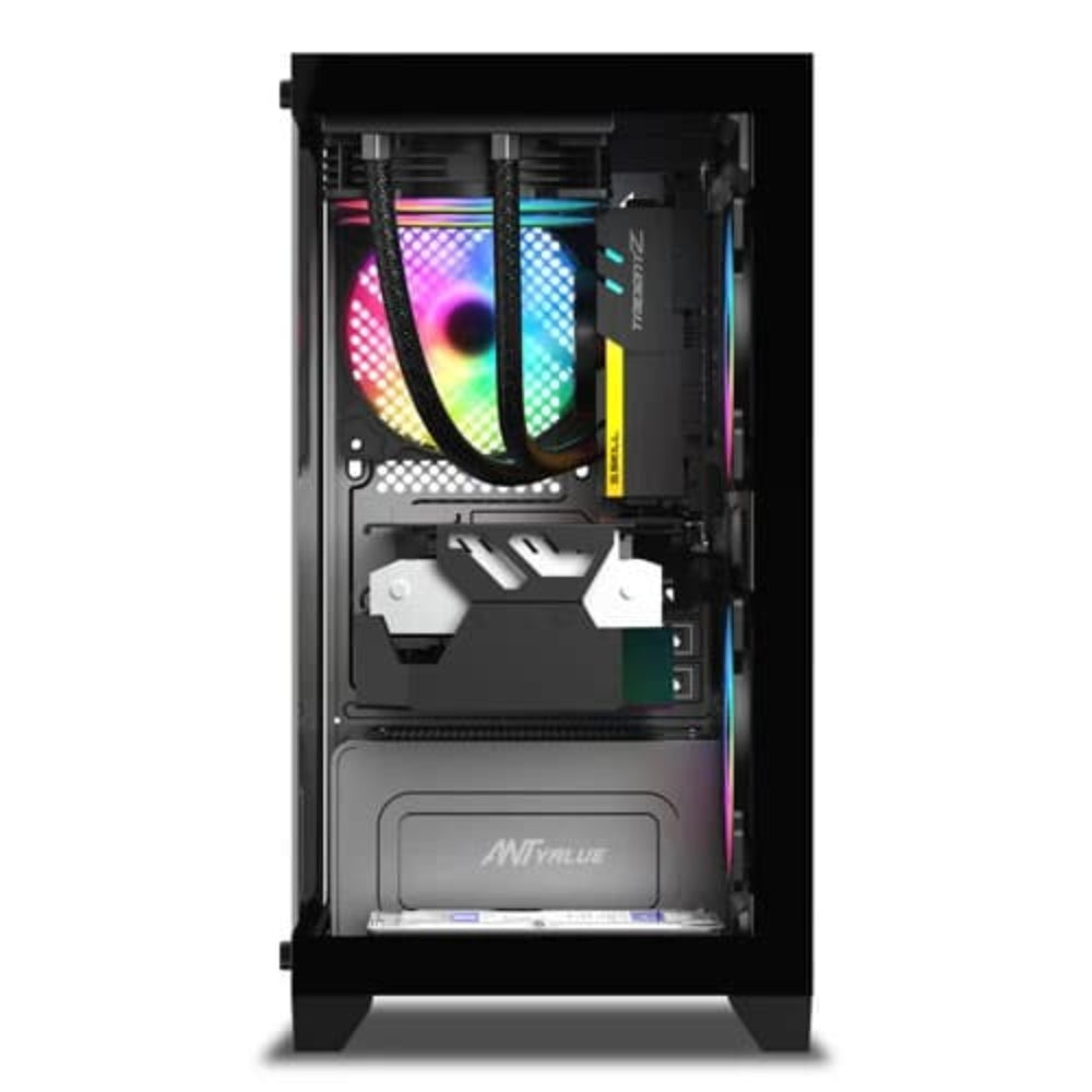 ANT VALUE CV200 MATX Mini Tower Cabinet ( Black )