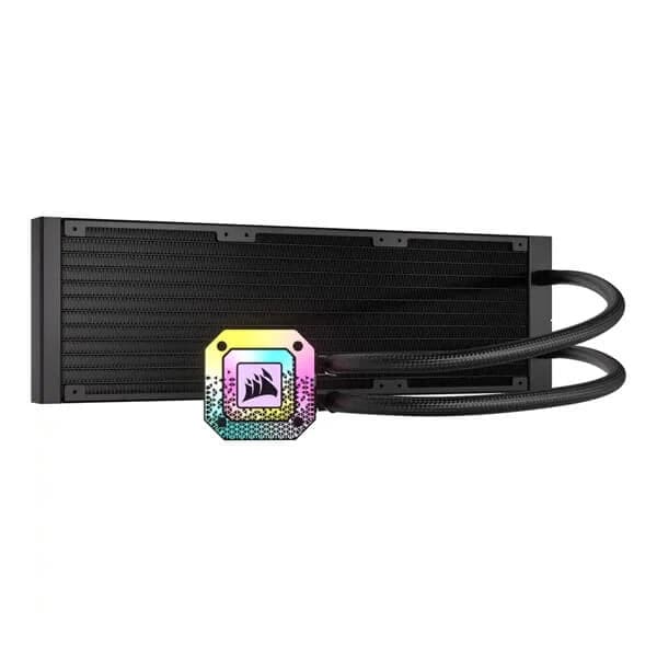 CORSAIR ICUE H150i Elite Capellix XT 360mm RGB CPU Liquid Cooler (Black)