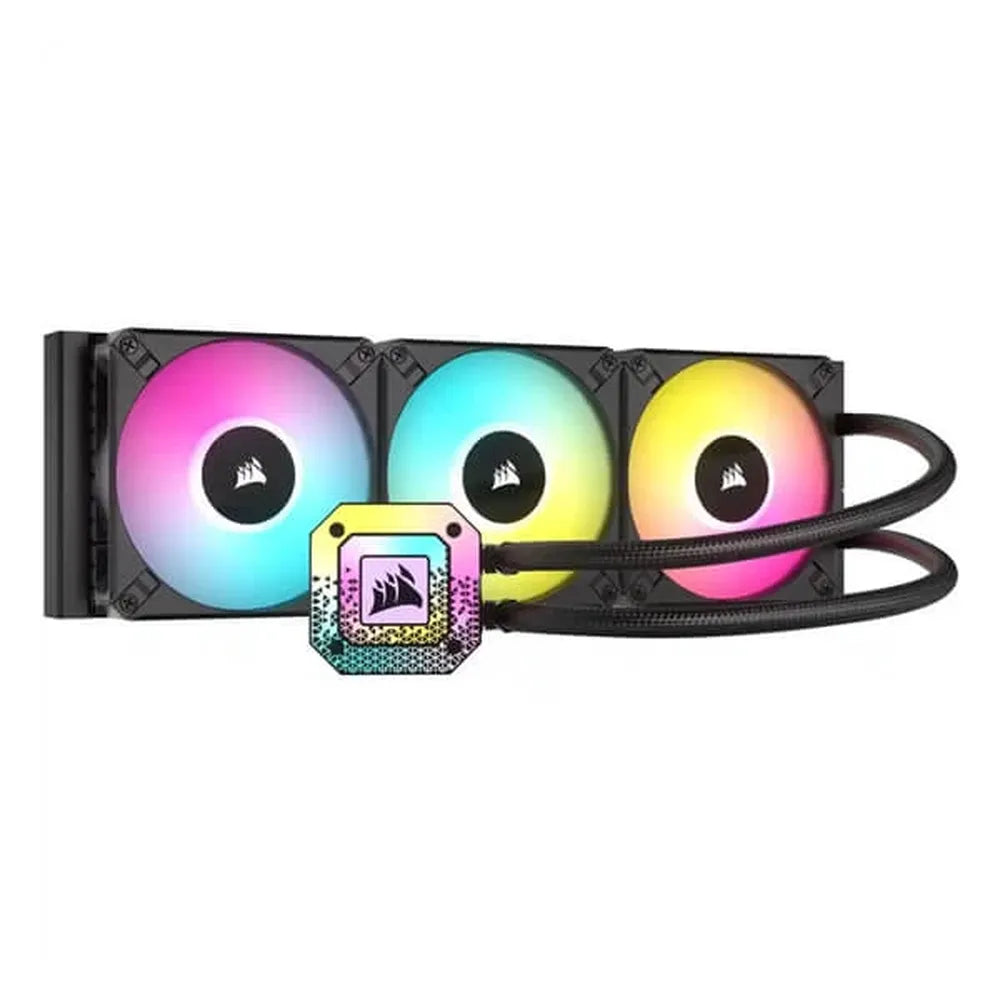 CORSAIR ICUE H150i Elite Capellix XT 360mm RGB CPU Liquid Cooler (Black)