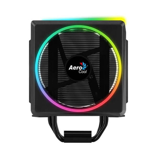 AEROCOOL Cylon 4 ARGB Single Tower CPU Air Cooler (Black)