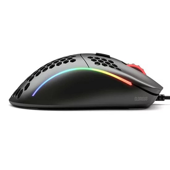 GLORIOUS Model D Wired Ergonomic Gaming Mouse ( GLO-MS-DW-MB ) ( 12000DPI / 6 Macro Buttons ) ( Matte Black )