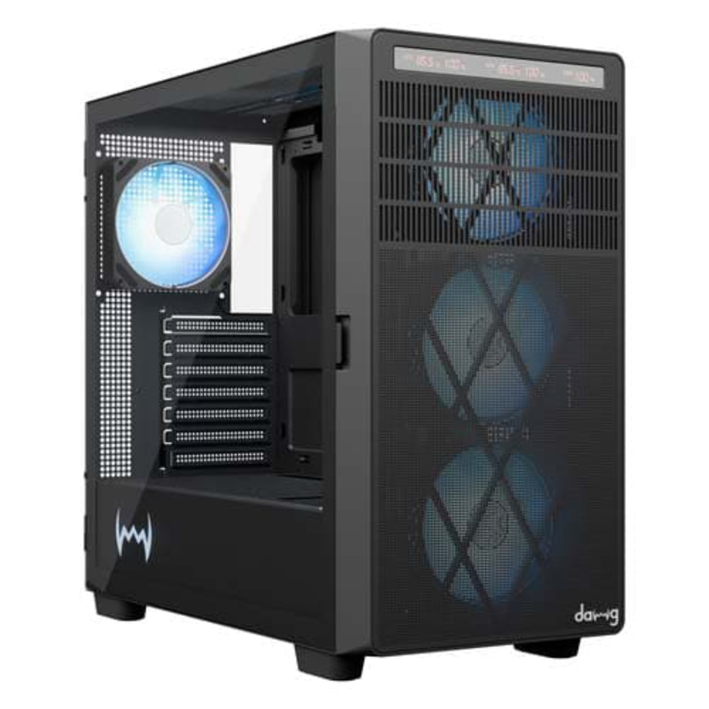 DAWG Y 804 ARGB ATX Mid Tower Cabinet ( Black )