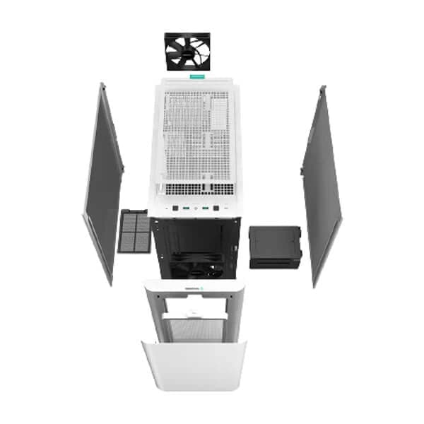 DEEPCOOL CK500 EATX Mid Tower Cabinet (White)