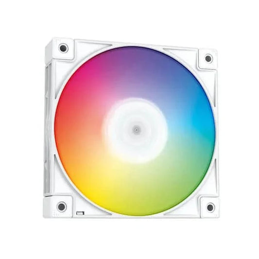 DEEPCOOL FC120 1800RPM 120mm PWM RGB Cabinet Fan (White) (Triple Pack)