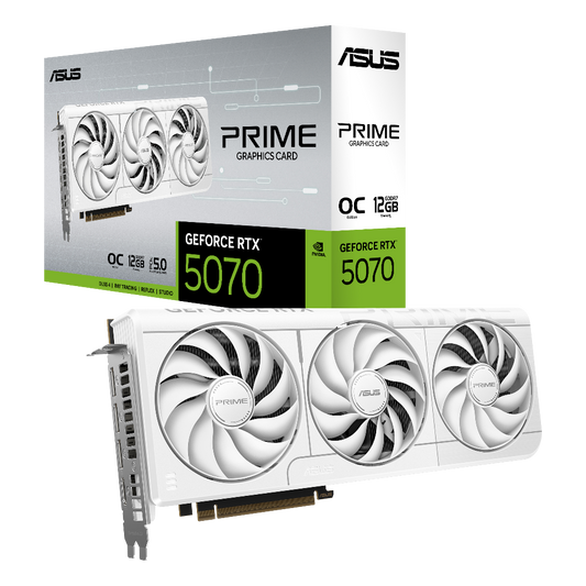 ASUS Prime GeForce RTX 5070 OC White 12GB Nvidia Graphic Card