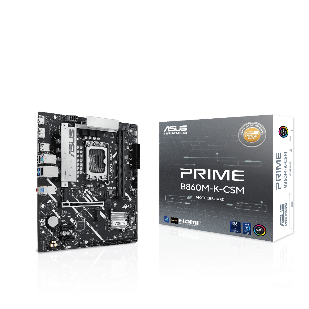 ASUS PRIME B860M-K CSM DDR5 Intel Motherboard