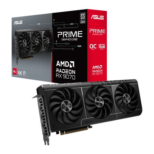 ASUS PRIME Radeon RX 9070 OC Edition 16GB AMD Graphic Card