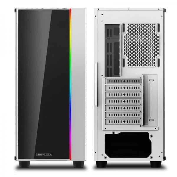 DEEPCOOL Matrexx 55 Addressable RGB ATX Mid Tower Cabinet ( White)