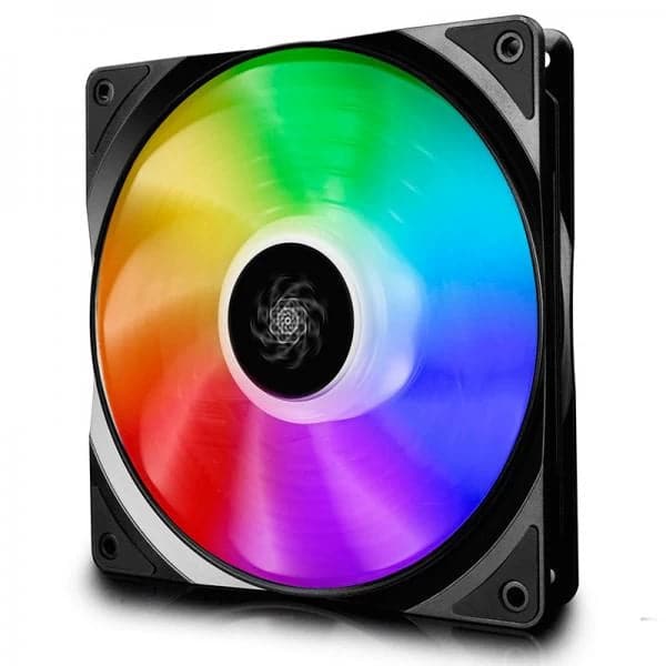 DEEPCOOL CF140 140mm ARGB Cabinet Fan (Black) (Twin Pack)