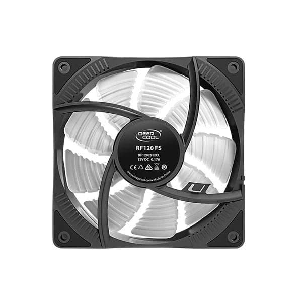 DEEPCOOL RF120 FS 120mm RGB Cabinet Fan (Black) (Triple Pack)