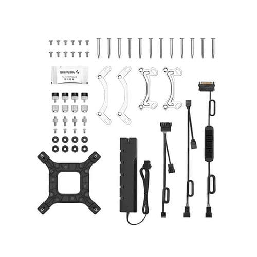 DEEPCOOL Gammaxx L360 ARGB 360mm CPU Liquid Cooler (White)