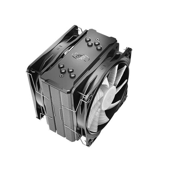 DEEPCOOL Gammaxx 400 Pro Blue LED 120mm Single Tower CPU Air Cooler (Black)