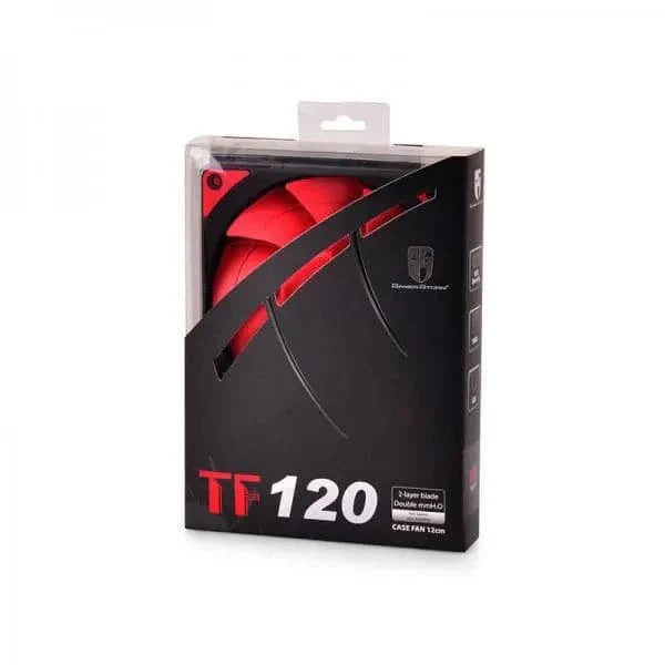 DEEPCOOL GamerStorm TF120 Red LED Cabinet Fan (Single Pack)