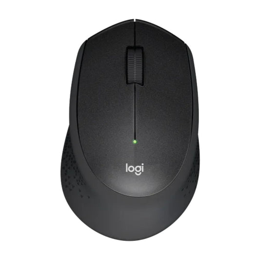LOGITECH M331 Silent Plus Wireless Ergonomic Gaming Mouse ( 910-004914 ) ( 1000DPI / 3 Macro Button ) ( Black )