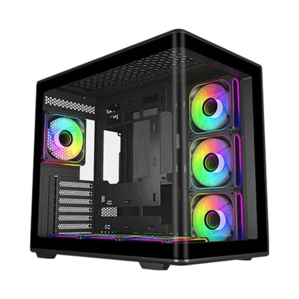 COOLER MASTER Elite 600 ARGB ATX Mid Tower Cabinet ( Black )