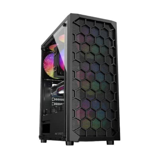 ANT ESPORTS Elite 1120 RGB ATX Mid Tower Cabinet (Black)