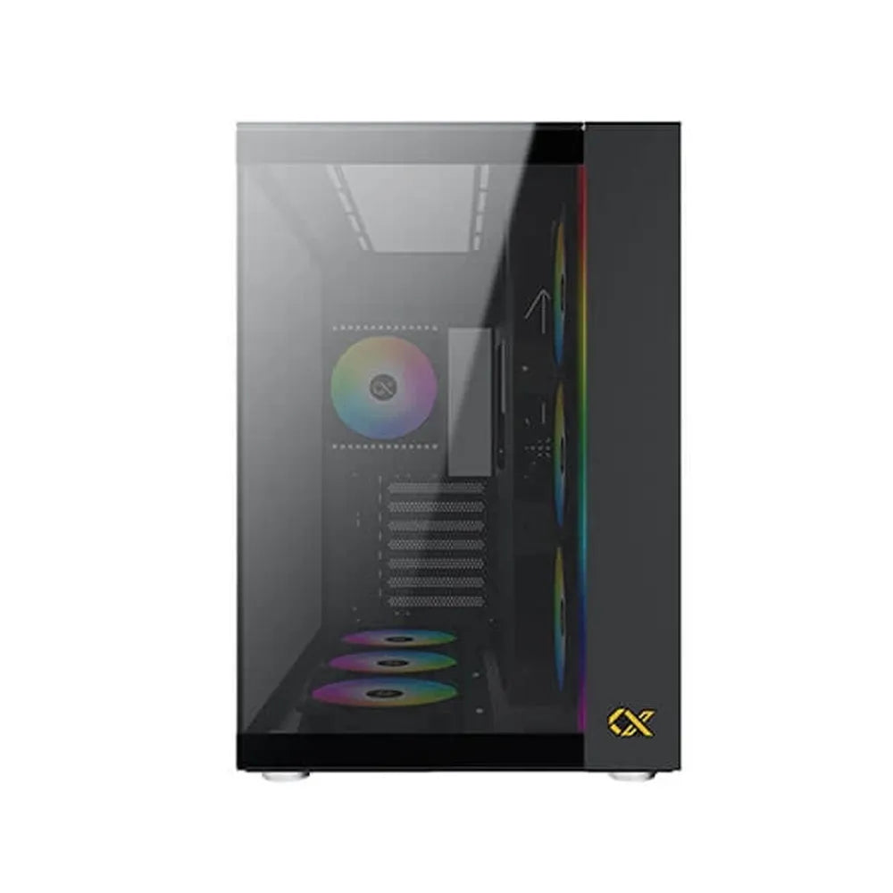 XIGMATEK Aqua Ultra ARGB EATX Mid Tower Cabinet (Black)