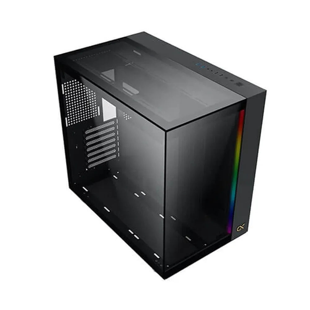 XIGMATEK Aqua Ultra ARGB EATX Mid Tower Cabinet (Black)