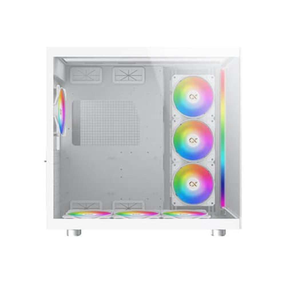 XIGMATEK Aqua Ultra Arctic ARGB EATX Mid Tower Cabinet ( White )