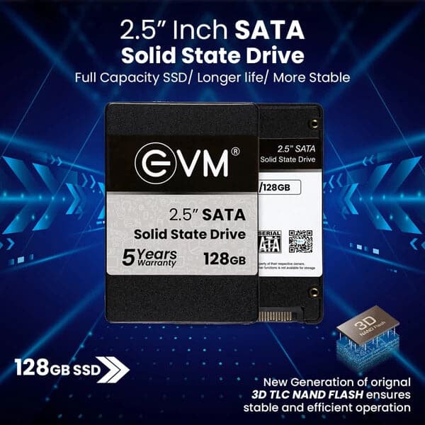 EVM 128GB 2.5 SATA SATA 3 Internal Solid State Drive (SSD)
