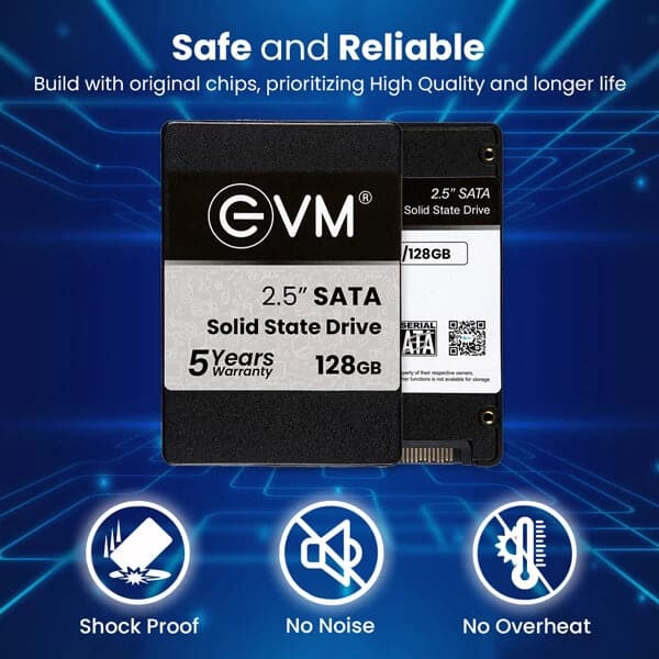 EVM 128GB 2.5 SATA SATA 3 Internal Solid State Drive (SSD)