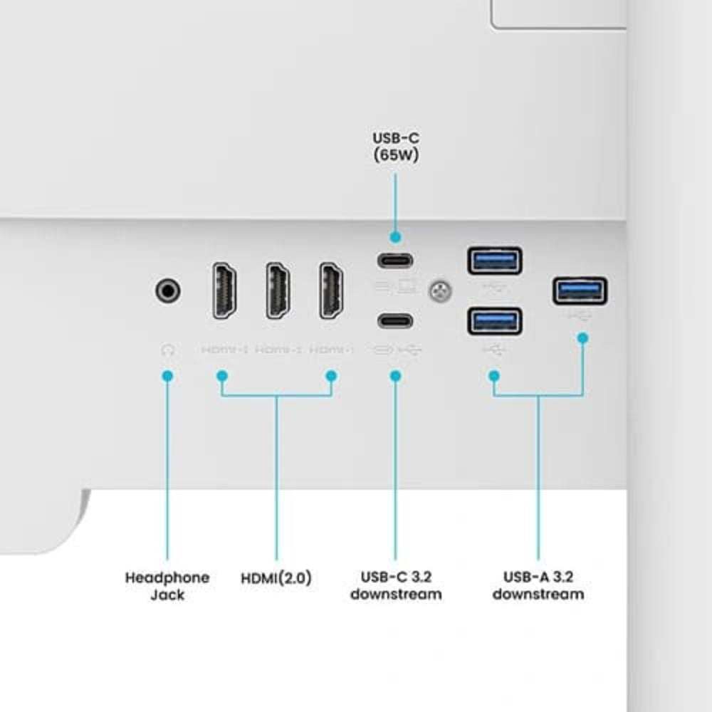 BENQ EW2790U 27 Inch 4K UHD 60Hz IPS Panel 95% SRGB 5MS AMD Freesync Gaming Monitor (White)