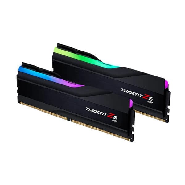 G.SKILL Trident Z5 RGB 32GB ( 16GBx2 ) 5200MHz DDR5 RAM ( Matte Black ) ( CL36 )