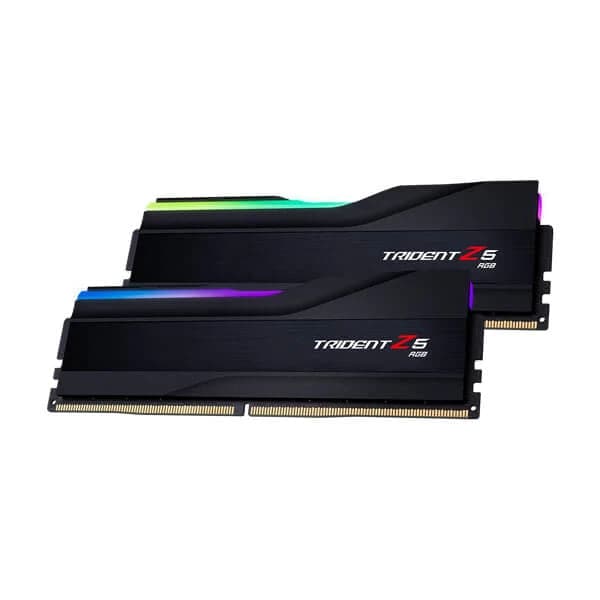 G.SKILL Trident Z5 RGB 32GB ( 16GBx2 ) 5200MHz DDR5 RAM ( Matte Black ) ( CL36 )