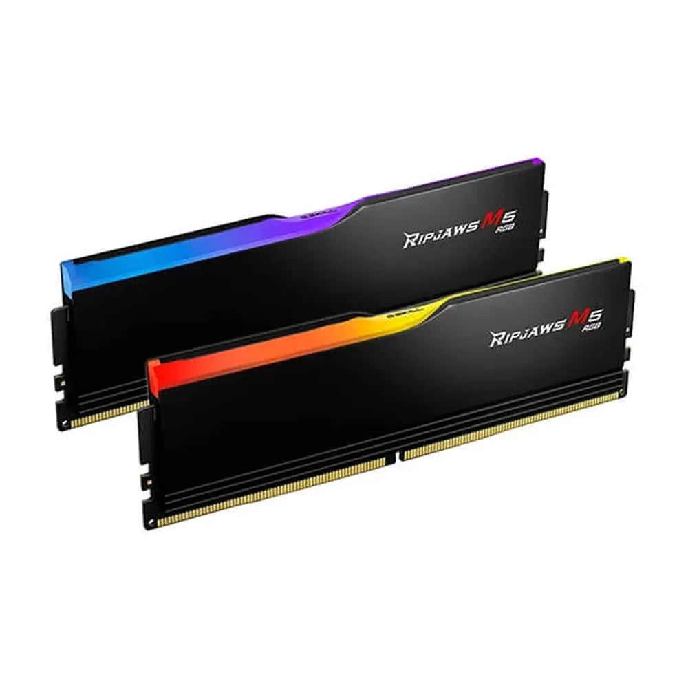 G.SKILL Ripjaws M5 RGB 32GB ( 16GBx2 ) 5200MHz DDR5 RAM ( Matte Black ) ( CL40 )
