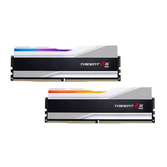G.SKILL Trident Z5 RGB 32GB ( 16GBx2) DDR5 6000MHz RAM (Matte White) ( CL30 )