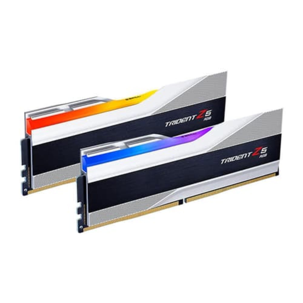 G.SKILL Trident Z5 RGB 32GB ( 16GBx2) DDR5 6000MHz RAM (Matte White) ( CL30 )