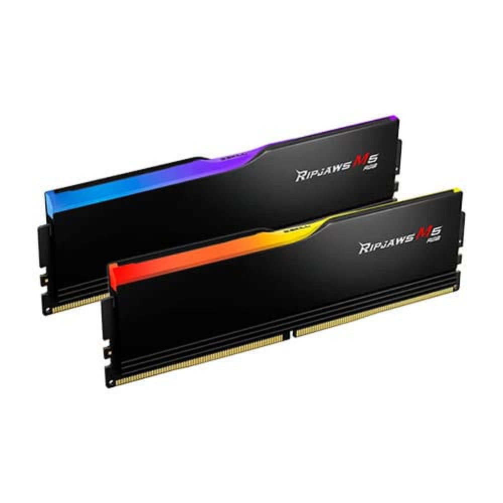 G.SKILL Ripjaws M5 RGB 32GB ( 16GBx2 ) DDR5 6000MHz RAM ( Black ) ( CL36 )