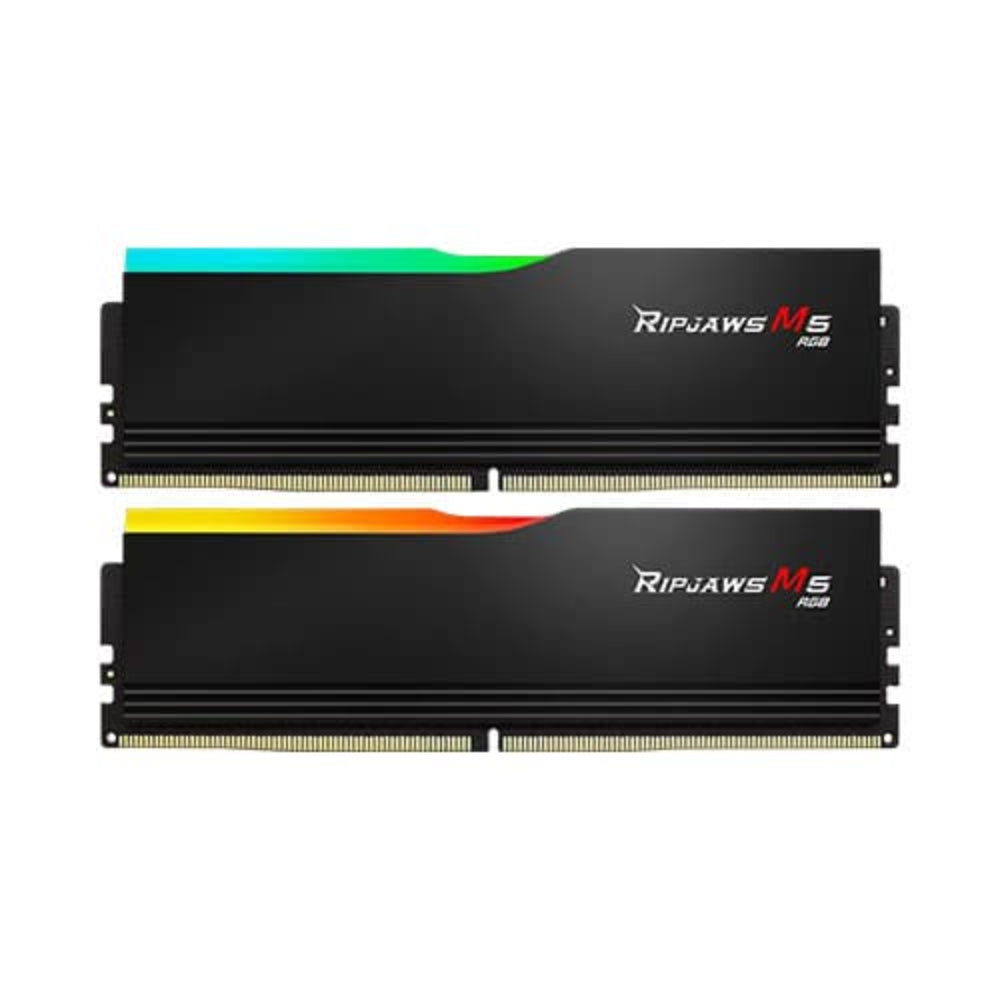 G.SKILL Ripjaws M5 RGB 32GB ( 16GBx2 ) DDR5 6000MHz RAM ( Black ) ( CL36 )