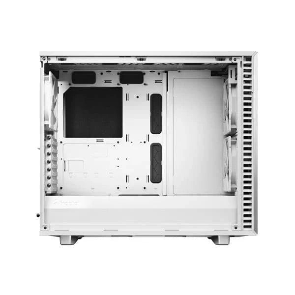 FRACTAL DESIGN Define 7 Clear EATX Mid Tower Cabinet (White)