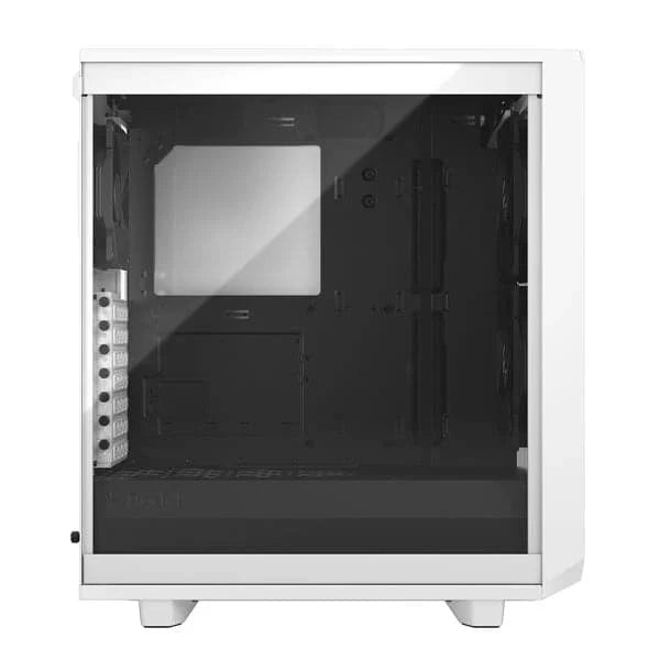 FRACTAL DESIGN Meshify 2 Compact Clear ATX Mid Tower Cabinet (White)
