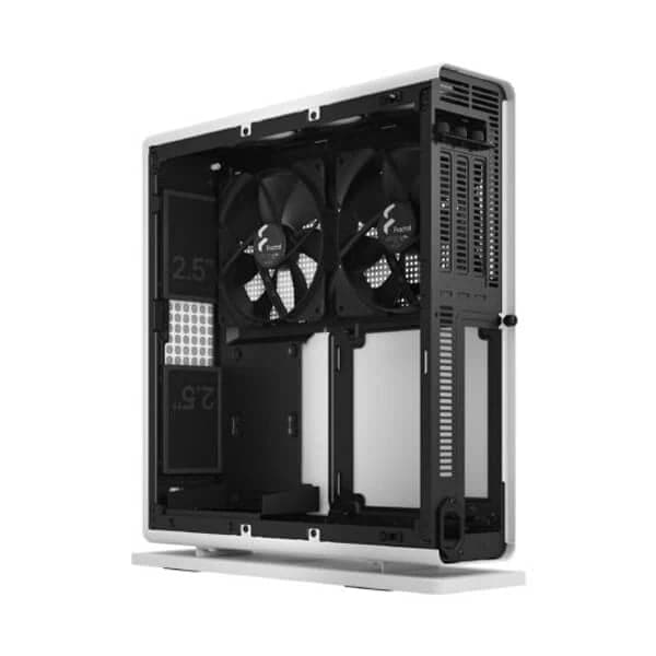 FRACTAL DESIGN Ridge ITX Mini Tower Cabinet (White)