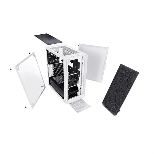 FRACTAL DESIGN Meshify C Light Tint ATX Mid Tower Cabinet (White)