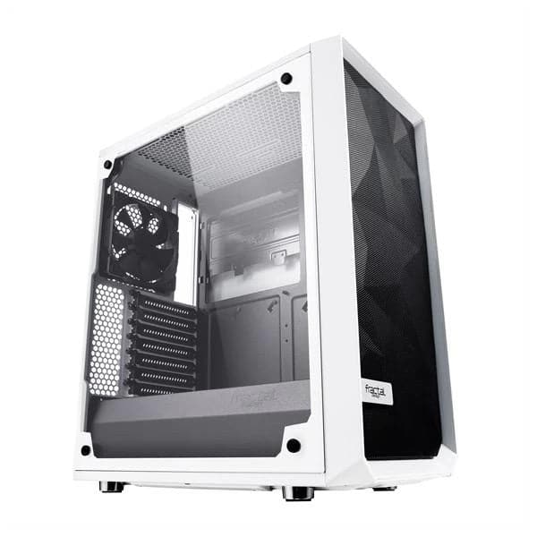 FRACTAL DESIGN Meshify C Light Tint ATX Mid Tower Cabinet (White)