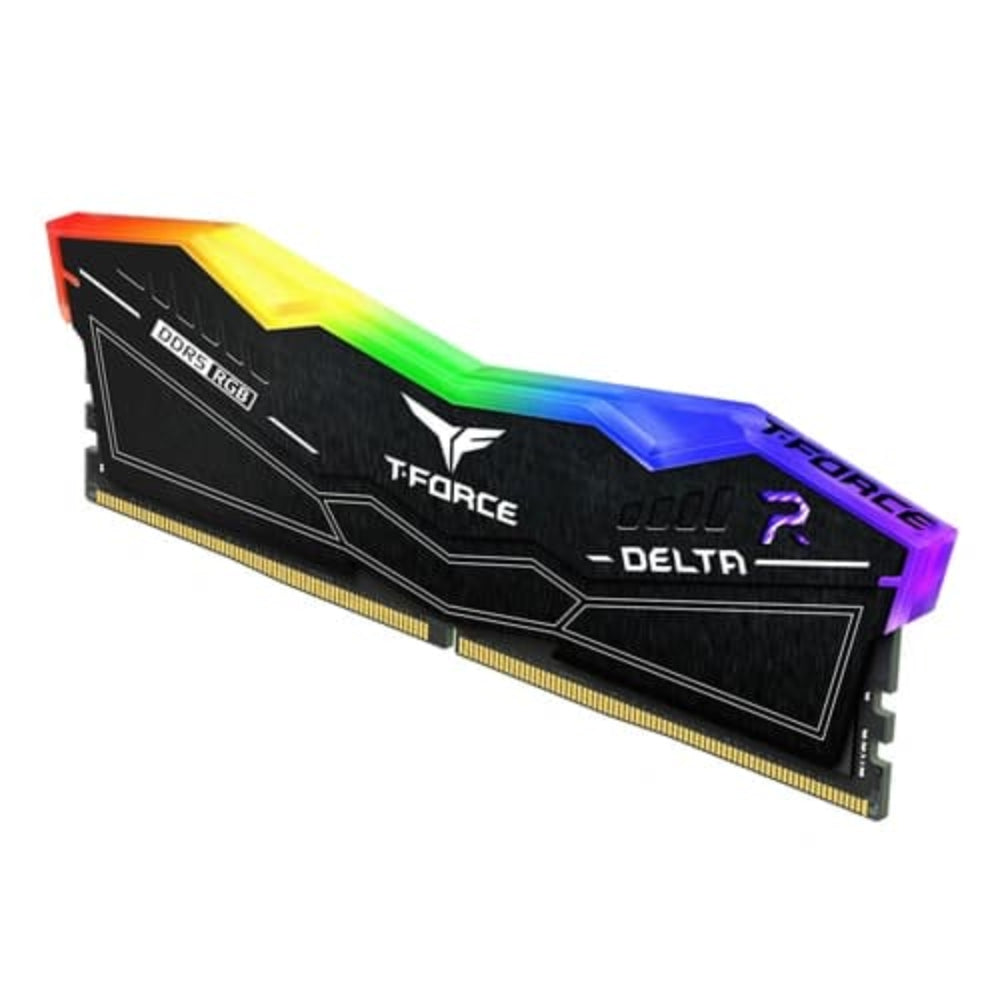 TEAMGROUP Delta RGB 32GB ( 32GB x 1 ) 6000MHz DDR5 RAM ( Black ) ( CL38 )