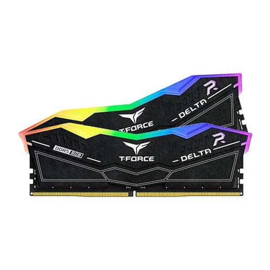 TEAMGROUP T-Force Delta RGB 32GB ( 16GB x 2 ) 7200MHz DDR5 RAM (Black) ( CL34 )