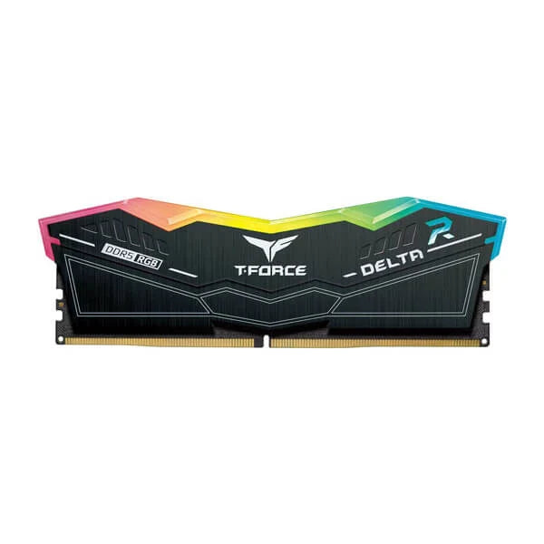 TEAMGROUP T-Force Delta RGB 64GB ( 32GBx2 ) 5200MHz DDR5 RAM (Black) ( CL40 )