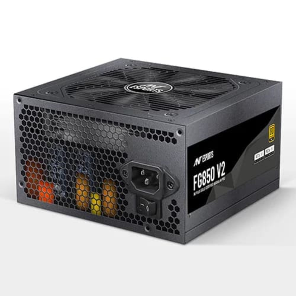ANT ESPORTS FG850 V2 850W 80+ Gold Fully Modular ATX 3.1 Power Supply