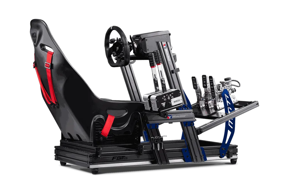 Next Level Racing F-GT Elite iRacing Edition Aluminum Formula GT Simulator Cockpit NLR-E012