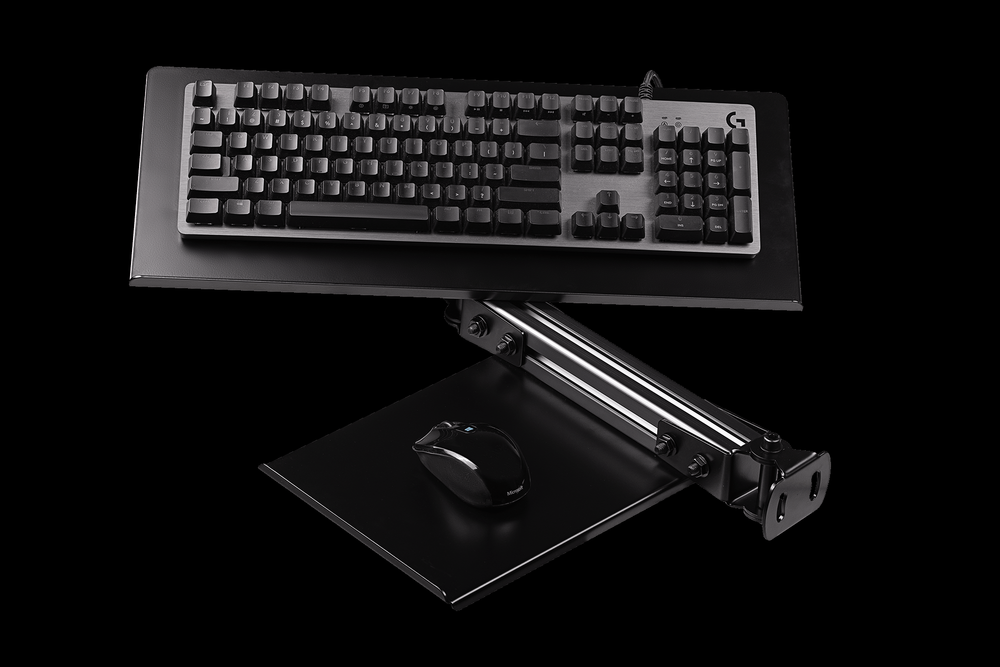 Next Level Racing F-GT Elite Keyboard & Mouse Tray Carbon Grey NLR-E010