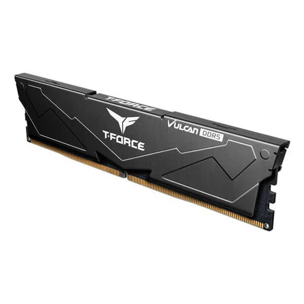 TEAMGROUP T-Force Vulcan 16GB ( 8GBx2 ) 5200MHz DDR5 RAM ( Black ) ( CL40 )