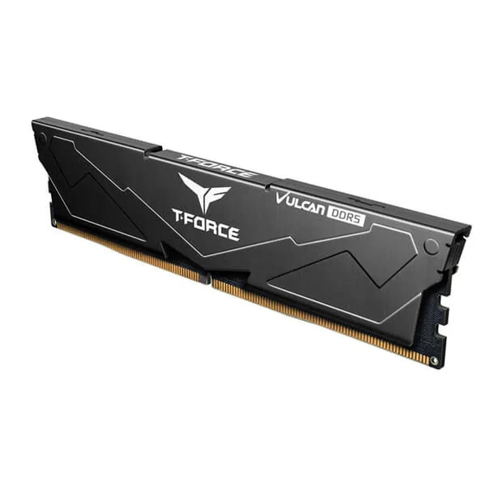 TEAMGROUP T-Force Vulcan 16GB (16GBx1) DDR5 5600MHz Ram (Black) ( CL36 )