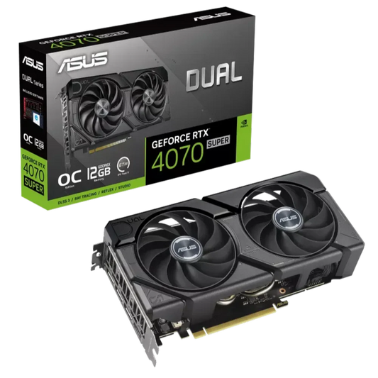 ASUS Dual GeForce RTX 4070 SUPER EVO OC Edition 12GB NVIDIA Graphic Card