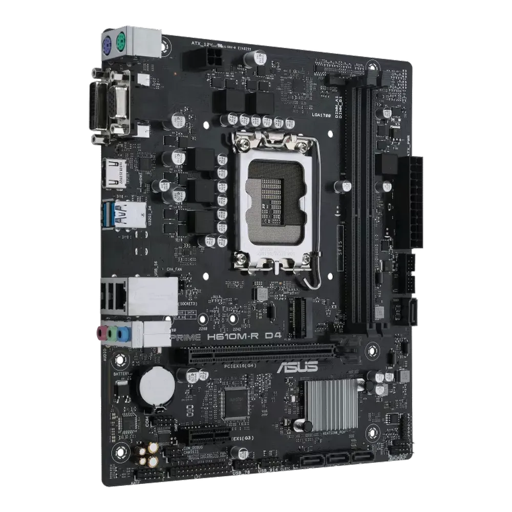 ASUS PRIME H610M-R D4 DDR4 Intel Motherboard