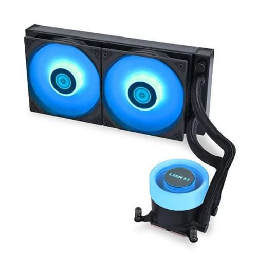 LIAN LI GA II Lite RGB 240mm CPU Liquid Cooler (Black)