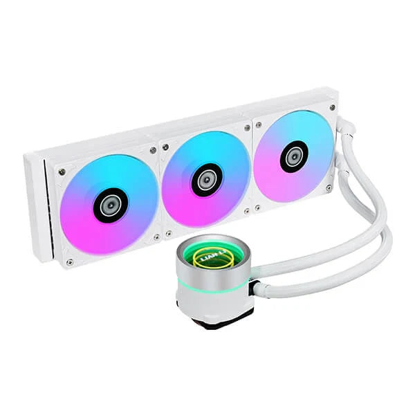 LIAN LI Galahad II Trinity ARGB 360mm CPU Liquid Cooler (White)